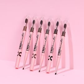 U'NUCO Ezyyyyy Sharp & Stay Eyebrow Pencil 0.2g Flat Shape Hard Formula Long Lasting Dual Tip K-Beauty _ Made in Korea